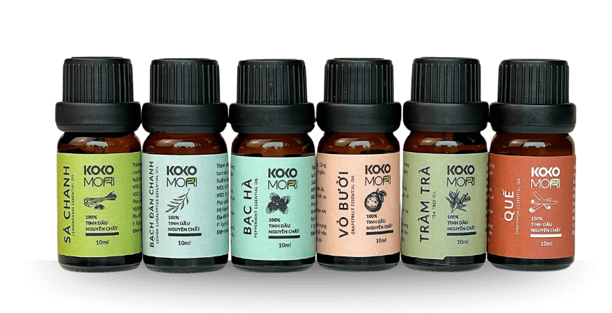 Tinh dầu thiên nhiên nguyên chất KOKOMORI xông phòng, thư giãn 10ml (1)